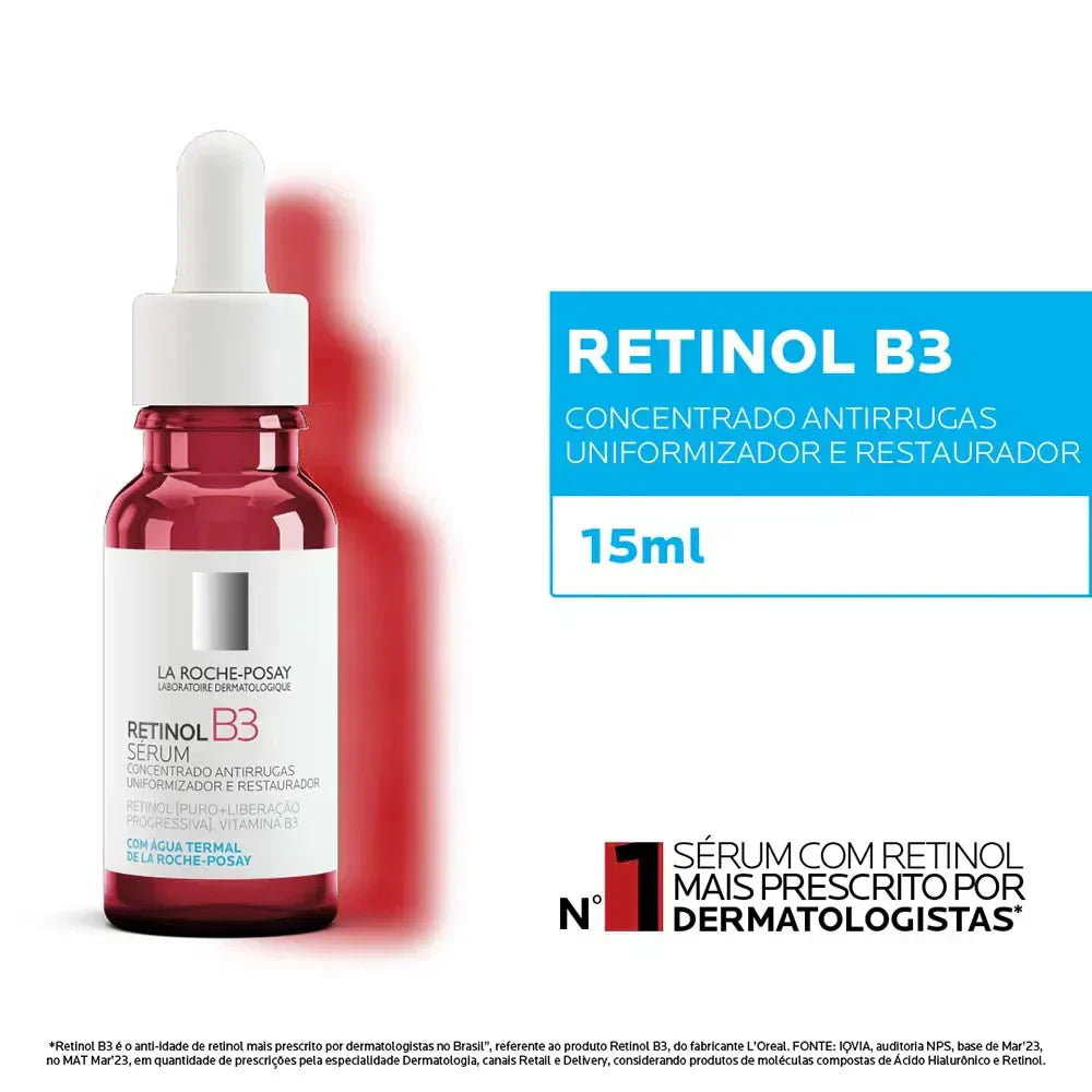 La Roche-Posay Retinol B3 – Sérum Redutor de Linhas 30ml