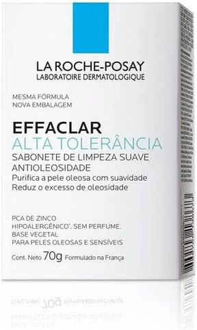 Effaclar Sabonete Alta Tolerância 70G, La Roche-Posay