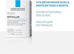 Effaclar Sabonete Alta Tolerância 70G, La Roche-Posay