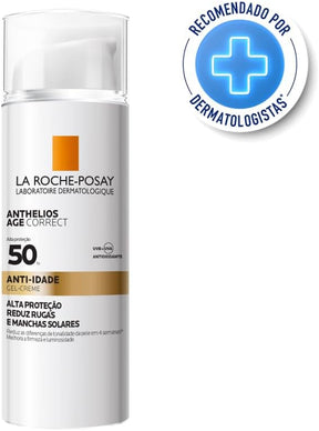 La Roche Posay, Anthelios Age Correct, Protetor Solar Facial, Fps 50, Sem Cor