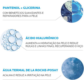 La Roche-Posay, Cicaplast B5 Sérum 30ml, Reparador Facial Intensivo Diário, Regnerador, Ultra Hidratante, Fórmula Hipoalergênica