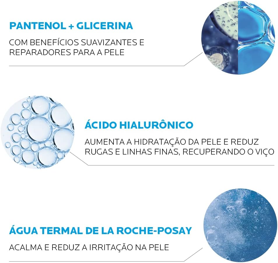 La Roche-Posay, Cicaplast B5 Sérum 30ml, Reparador Facial Intensivo Diário, Regnerador, Ultra Hidratante, Fórmula Hipoalergênica