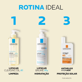 La Roche-Posay, Lipikar Cleansing Oil AP+ 400ml, Oléo hidratante para o banho, Reduz crises de ressecamento intenso, Fórmula Hipoalergênica