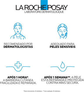 La Roche-Posay, Cicaplast B5 Sérum 30ml, Reparador Facial Intensivo Diário, Regnerador, Ultra Hidratante, Fórmula Hipoalergênica