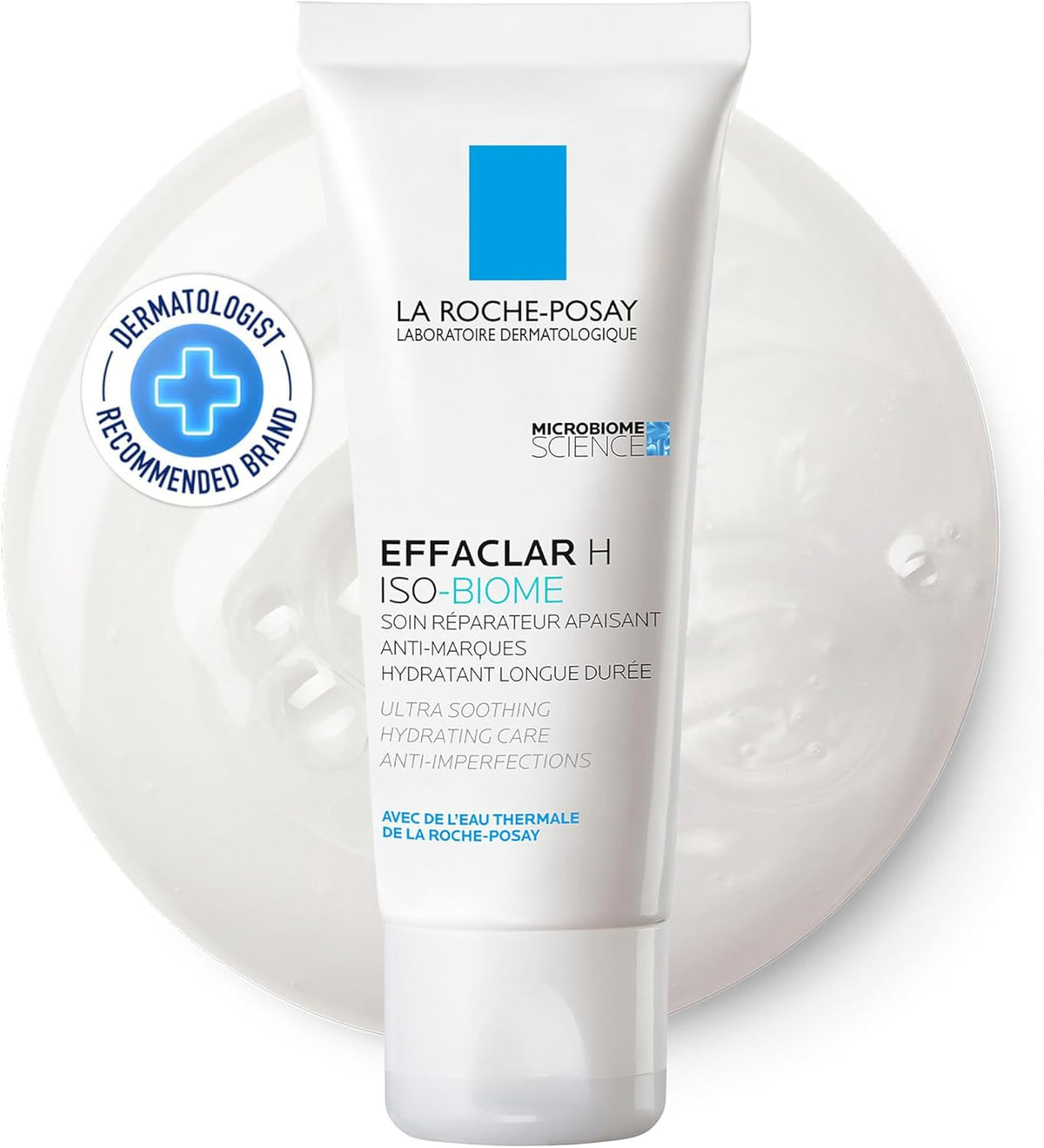 La Roche Posay, Effaclar H Iso-biome, Hidratante Facial, 40 Ml