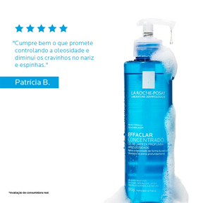 La Roche-Posay Effaclar Concentrado Gel de Limpeza Facial 300g