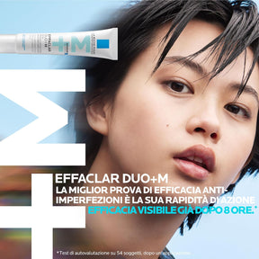 La Roche-Posay, Effaclar Duo+M, Gel Creme Triplo Cuidado Corretor Antiacne, anticravos e antimarcas da pós acne, 40ml