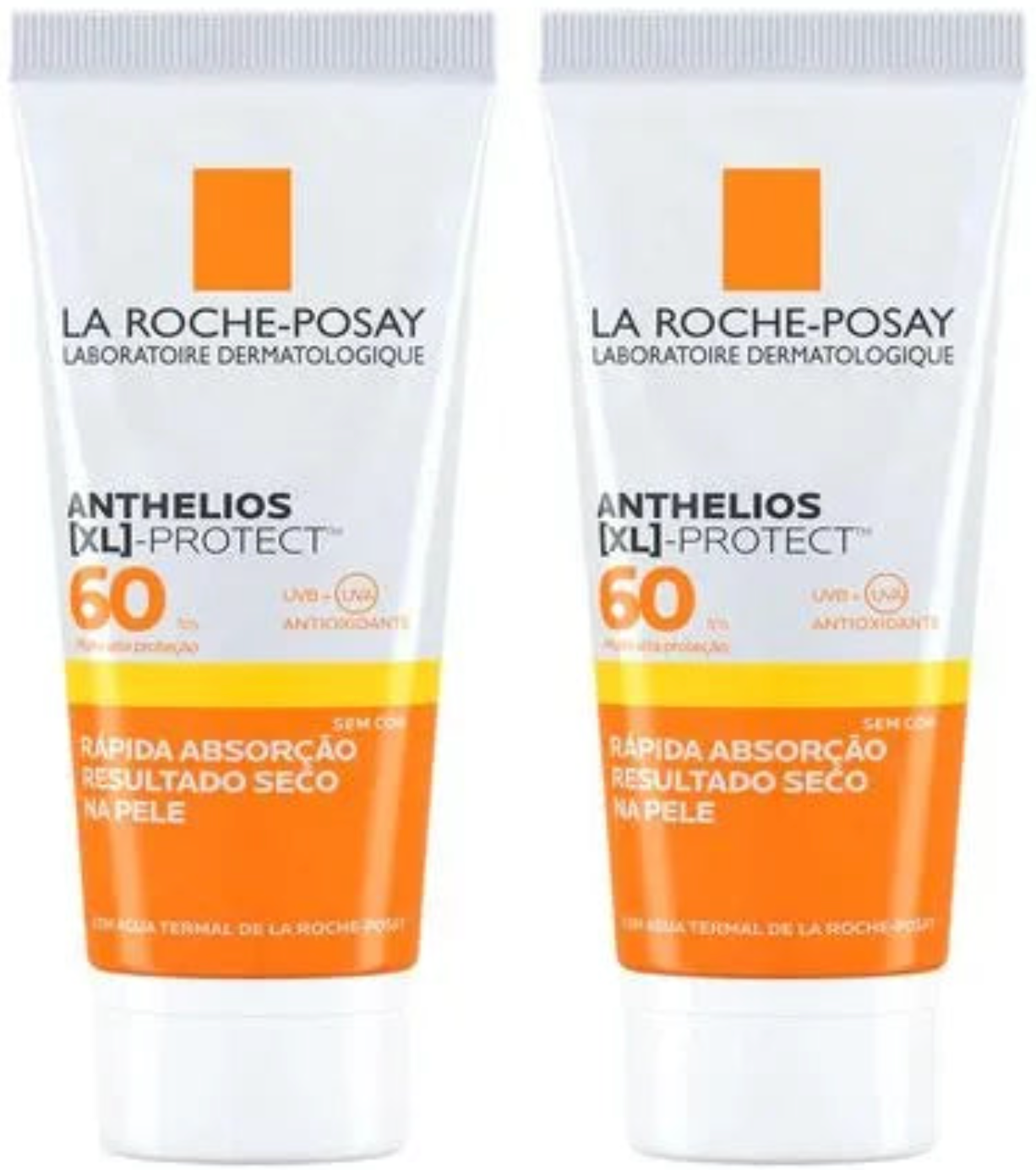 La Roche-Posay Anthelios XL Protect Kit com 2 Unidades – Protetor Solar Facial FPS60 – 40g – Kit