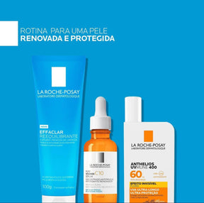 Kit La Roche-Posay – Rotina para uma Pele Renovada e Protegida (3 PRODUTOS)