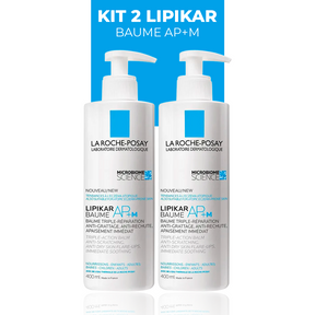 Kit com 2 Lipikar Baume AP + M – Hidratante Corporal 400ml