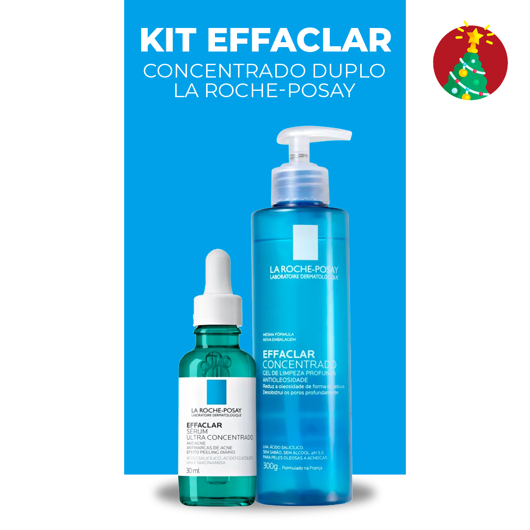 Kit La Roche-Posay Effaclar Concentrado Duplo (2 Produtos)