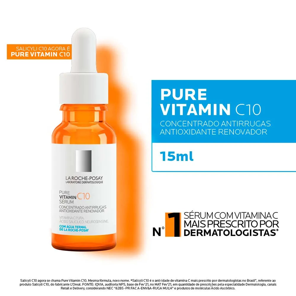 La Roche-Posay Pure Vitamin C10 – Sérum Facial 30ml