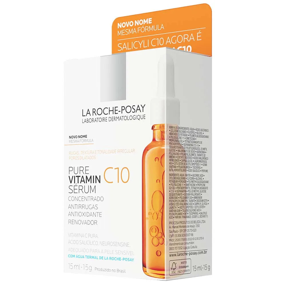 La Roche-Posay Pure Vitamin C10 – Sérum Facial 30ml